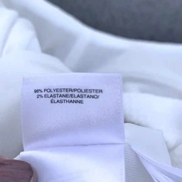 Pappagallo Natural White/Gold Textured Floral Print Sheath Dress - Picture 12 of 16